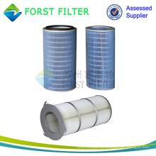 FORST bajo precio de fábrica industrial de aire de entrada de cartuchos de filtro con alta eficiencia